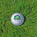 Bedruckter Golfball