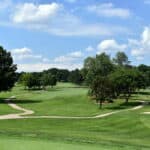 Ein Golfplatz ist viele Hektar groß