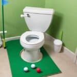 Toiletten-Golfspiel (NF)