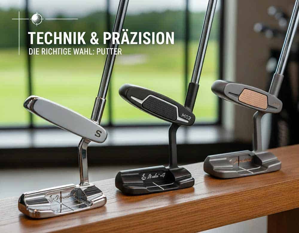Putter und Putter-Technik Putter und Putter-Technik