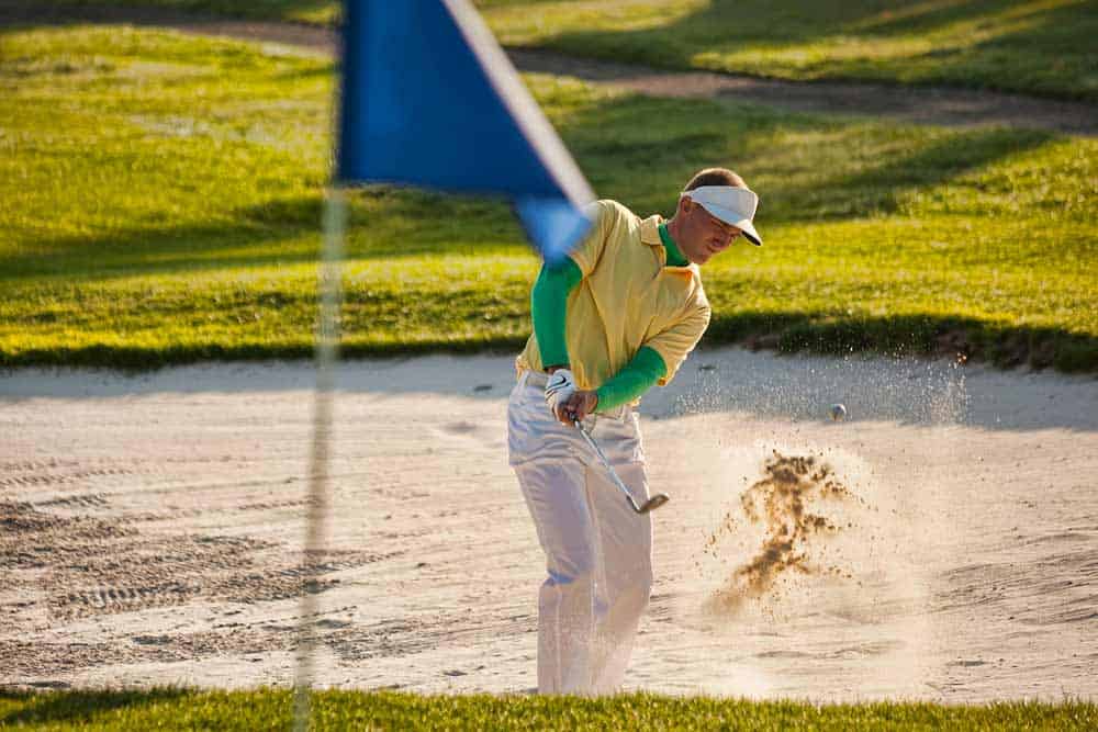 Golf Bunkerschlag (depositphotos.com)